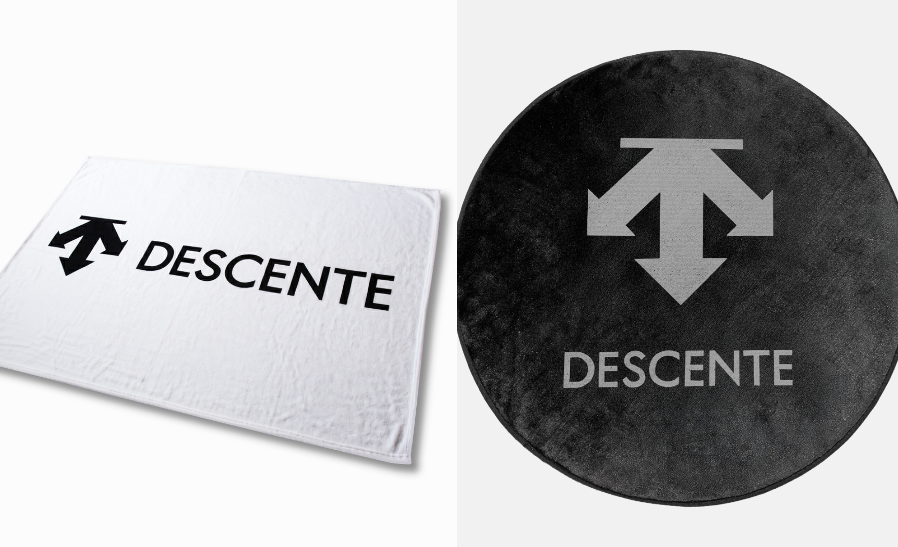 DESCENTE忠孝形象店歡慶開幕一週年,推出多項會員專屬優惠與滿額贈活動,這兩款地墊超想要。圖片:品牌提供
